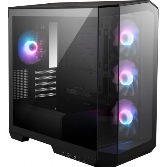 MSI MAG PANO M100R PZ Black Gaming Micro Tower Case